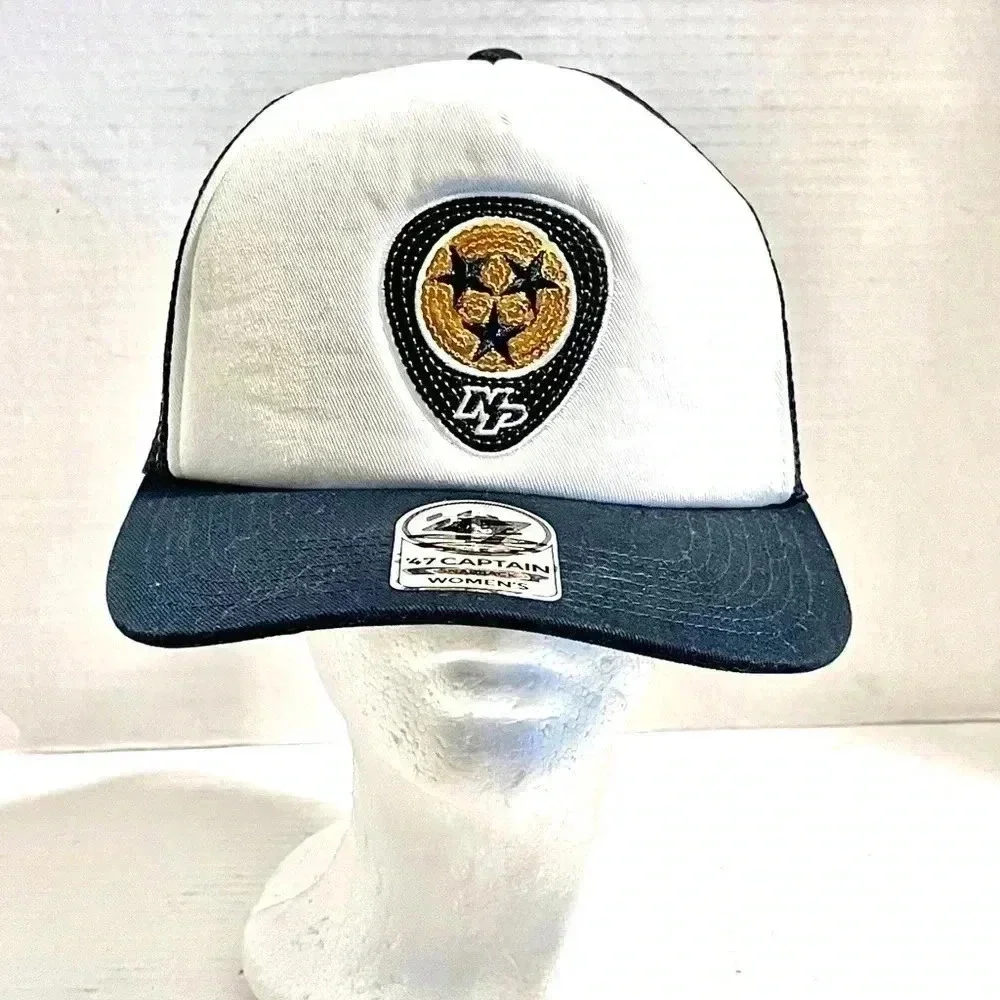 Ladies Women NHL Hockey Cap Hat ‘47 Captain SnapBack Sequins New